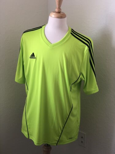 Adidas Climalite YELLOW Short Sleeve Men’s Size XL.NEW WITH TAGS. - Picture 1 of 11