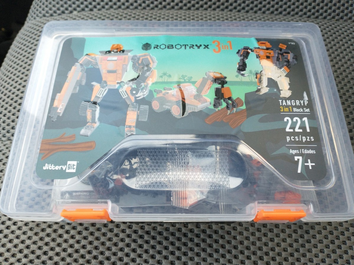 ROBOTRYX Robot Tangryp Toy 3 in 1 Creative Construction Building