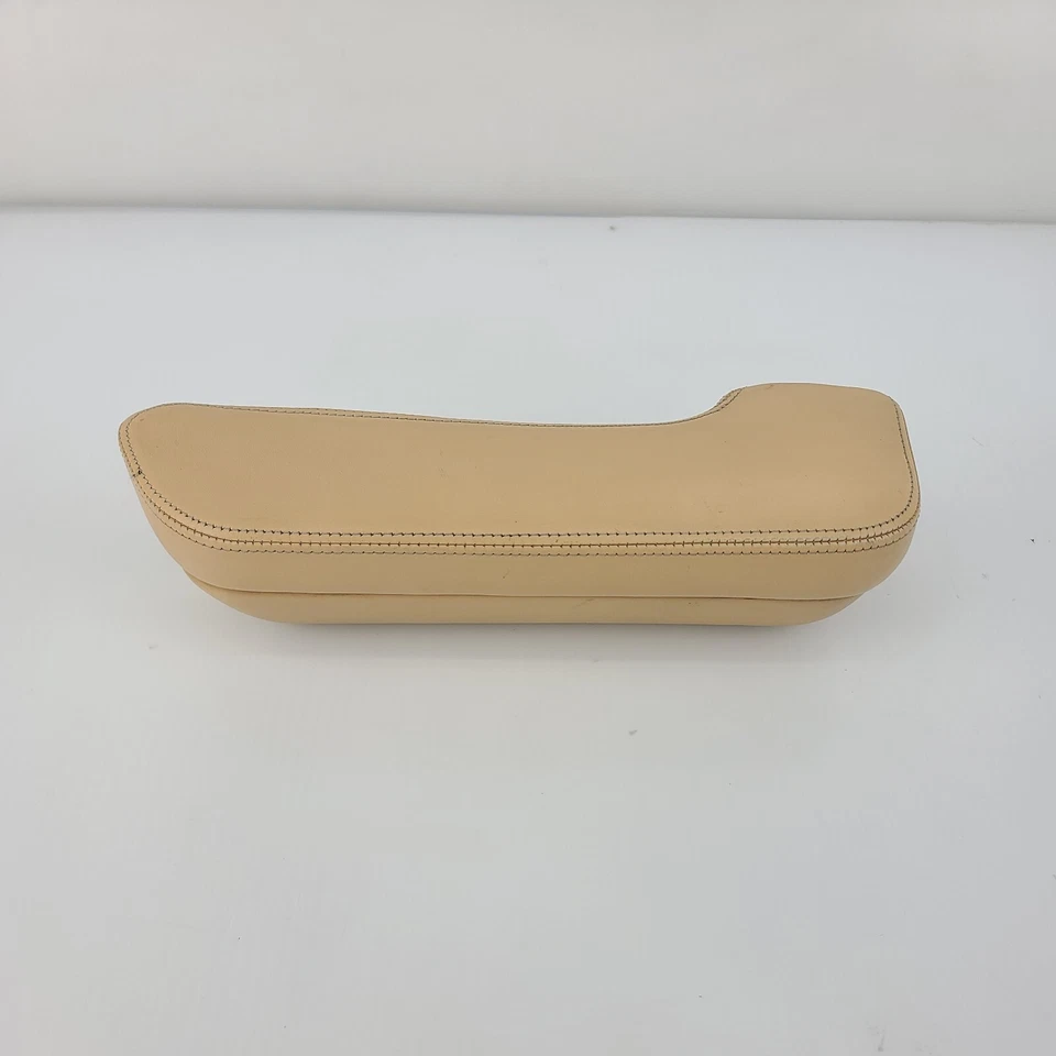 Unidad de reposabrazos de cuero para puerta trasera izquierda Bentley Brooklands Biege 1993 OEM Foto 2 de 4