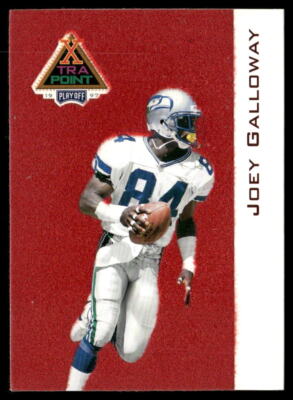 Joey Galloway 1997 Playoff First & Ten Xtra Point Red #XP-10 - Seattle Seahawks