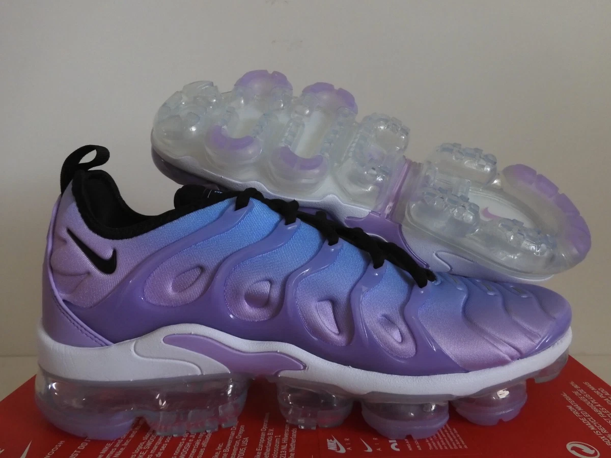 No lo hagas Más temprano Preferencia NIKE AIR VAPORMAX PLUS LILAC PURPLE-BLUE WOMENS SZ 12-MENS SZ 10.5  [DZ5204-500] | eBay