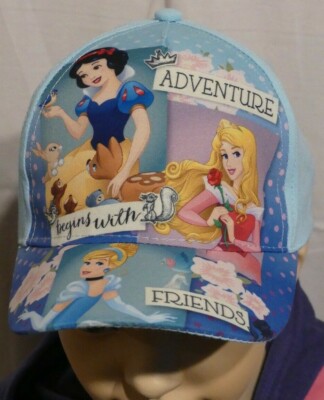Disney Princess Kinder Cap / Kappe - Adventure begins ... - 52 cm oder 54 cm