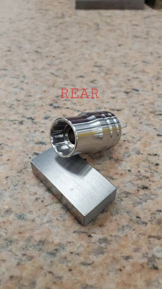 ASANTI WHEEL 3/8 SOCKET TOOL REMOVE REAR 2 -3 Pc WHEEL-13MM 11 POINT - Image 2 of 4