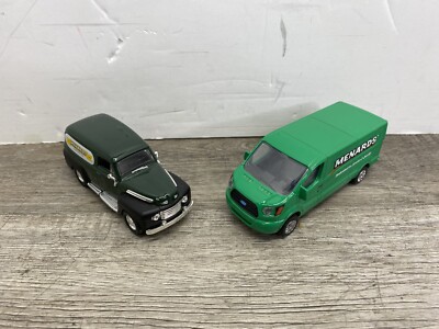 Menards 1948 Ford Panel Delivery Van & 2020 Ford Transit Delivery Van