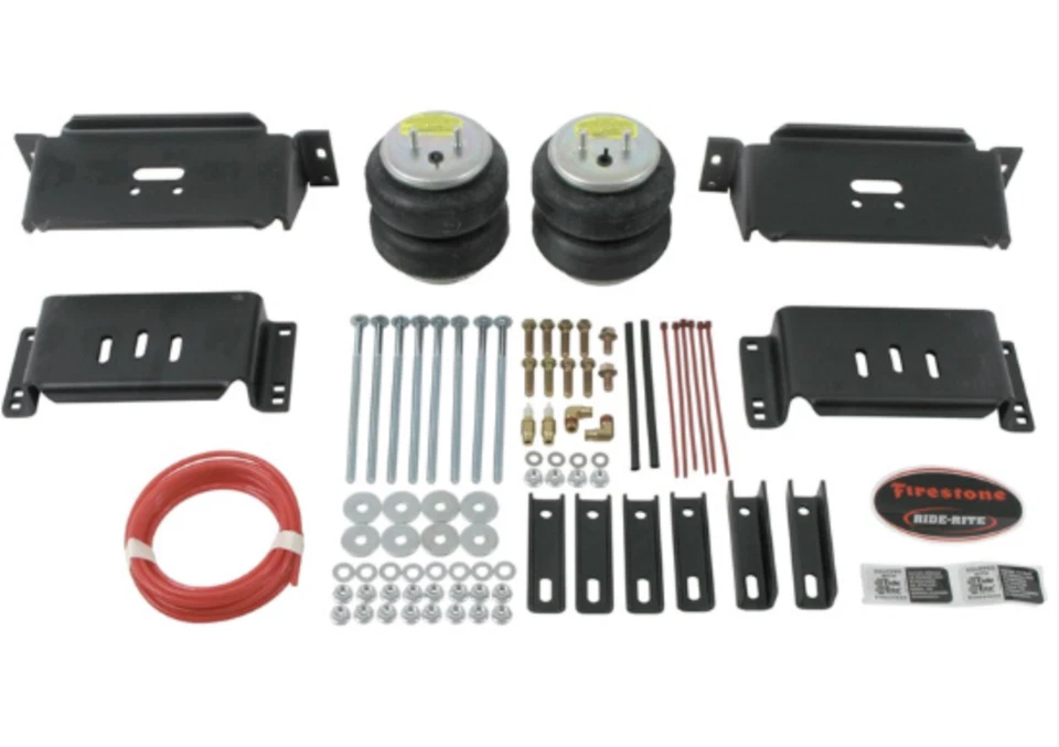 Kit de bolsa de mola Firestone Air Ride Rite auxiliar traseira serve para 2007 2019 Dodge Ram 3500 - Imagem 2 de 4