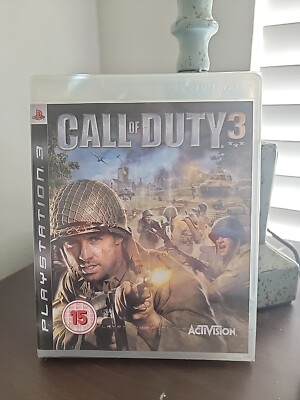 Call of Duty 3 Playstation 3 Brand NEW Sealed!! 2007