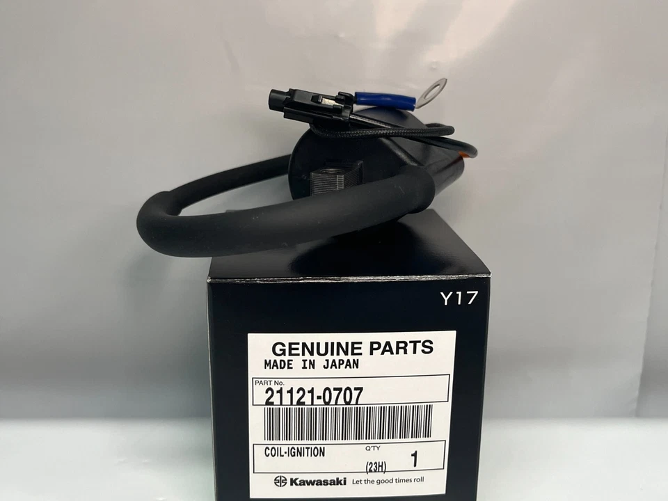 BOBINA DE ENCENDIDO GENUINA KAWASAKI 2009-2015 KX450F KX 450 F 21121-0707 Foto 4 de 4
