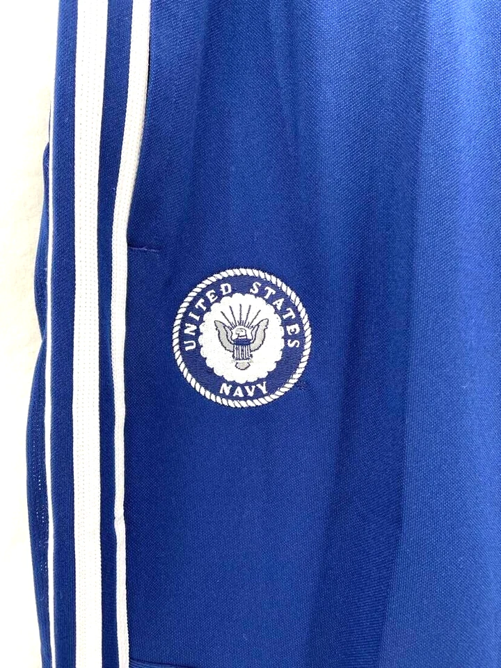NUEVO U.S. Azul Marino Guardiamarinas Adidas Aeroready Tiro 19 Pantalones de Entrenamiento Para Hombres L Foto 4 de 4