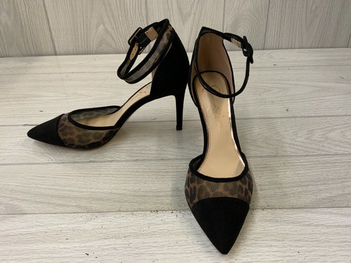 jessica simpson leopard heels