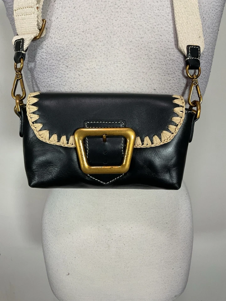 Sam Edelman Women’s Black Color Leather Crossbody Bag  - Image 3 of 4