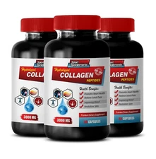 wild growth hair - COLLAGEN PEPTIDES - healthy heart 3 BOTTLE