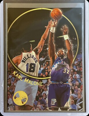 Karl Malone - 1997 Topps Basketball - Members Only #8