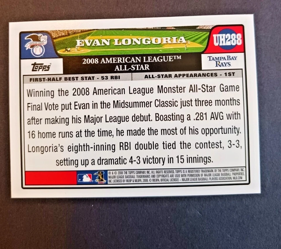 2008 Topps Updates and Highlights You Pick #201-330 NM/MT Cond - Image 2 of 4