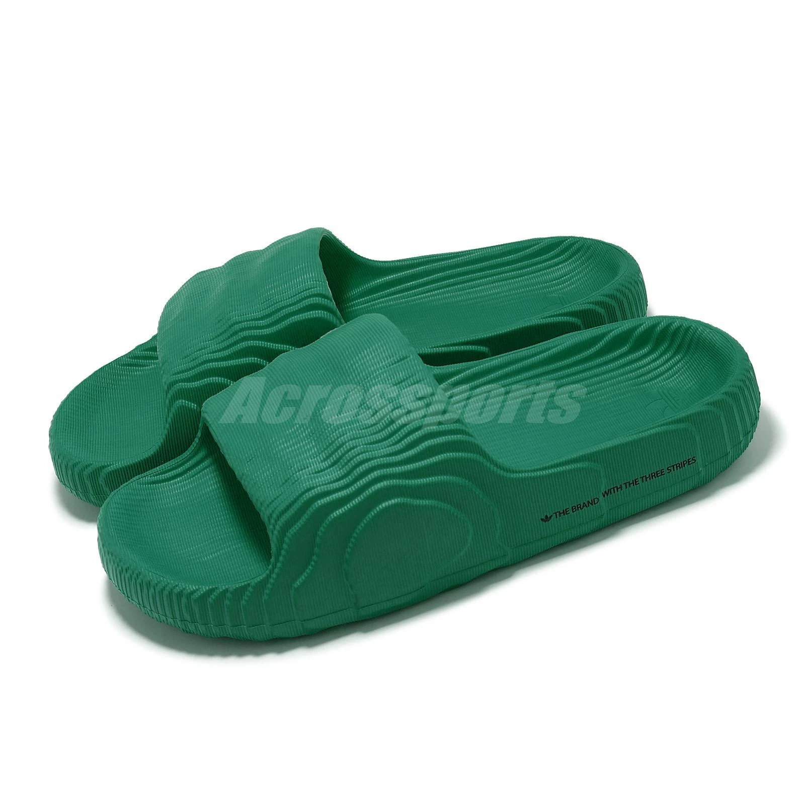 Adidas Adilette 22 sandalo uomo verde audace slip on stile di vita casual IF3661