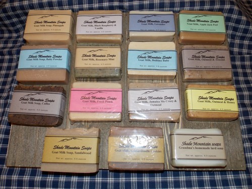 Goat Milk Soap Homemade / Handmade Moisturizing - 4 oz - Jewelweed, & plantain - Picture 6 of 7