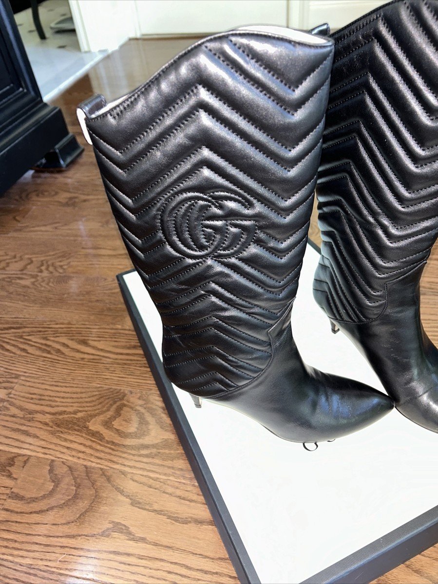 Gucci classic black boots Women main image 4