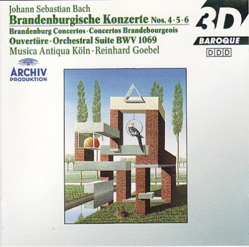 Reinhard Goebel Bach Js-Concertos Brandebourgeois N 4-5-6-Suite N 4-Goebel  (CD)