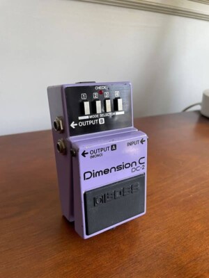 Rare! 1986 Boss Dimension C DC-2 Original