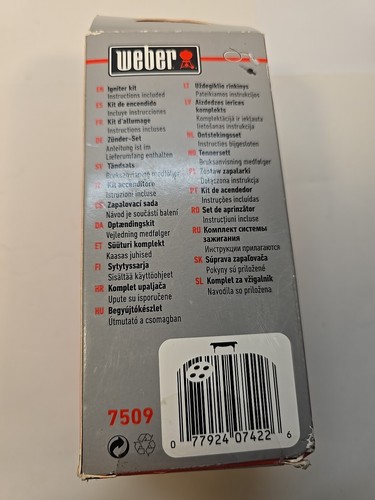 Weber - 7509 Igniter Kit For Gas Propane Grills Brand NEW!! - Picture 3 of 6