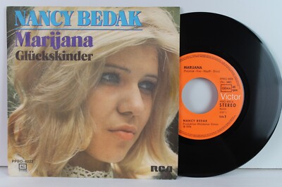 7'' Single - NANCY BEDAK - Marijana - Glückskinder - RCA Records 1974