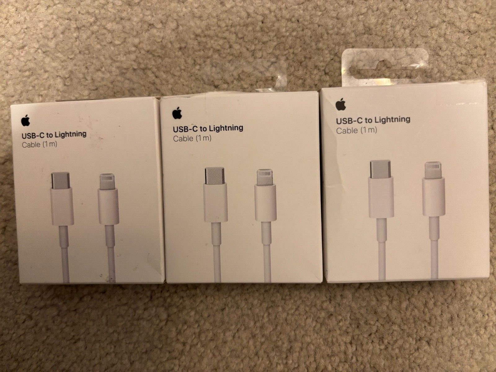 Apple MX0K2AM/A USB-C to Lightning Cable - 1m-image