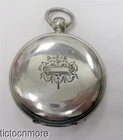 ANTIQUE RARE ELGIN JT RYERSON 55 MODEL 1 KEY WIND POCKET WATCH 1867 COIN SILVER