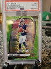 2024 Prizm Caleb Williams Neon Green Pulsar PSA 8