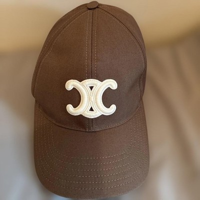 CELINE キャップ Mサイズ Celine limited color Mocha Brown cap | eBay