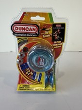 New Duncan Pro Z Translucent Blue Yo-Yo Mod Spacers Trick Book Yoyo