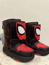 Spider-Man by Marvel Toddler Boys Winter Light-up Mid-Calf Boot, Size 7