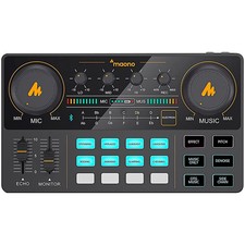 maono MAONOCASTER Lite Portable AllInOne Podcast Production Studio