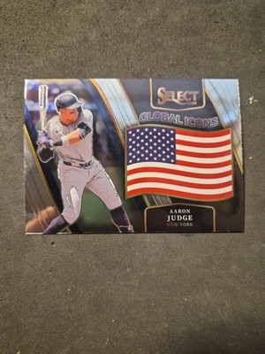 Aaron Judge #9 2025 Panini Select Global Icons Insert 