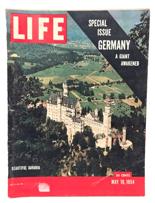 Life Magazine May 10 1954 Bavaria Germany Special Issue The Rhine Great Ads Vtg