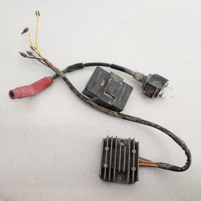 #ad #ad 86 87 88 honda 200sx trx200 sx wire harness cdi box Voltage Regulator Coil $80.00