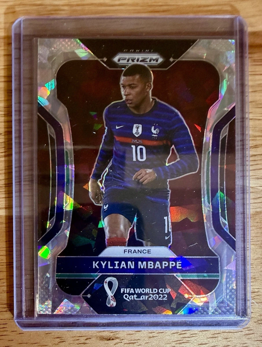 2022 Panini Prizm World Cup Qatar Kylian Mbappé #101 - огромный