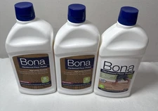 Lot Of 3 Bona Hardwood Floor Polish High Gloss 24 Fl Oz