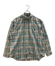 THE NORTH FACE          Button-down shirt Long-sleeve madras shirt Gre