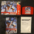 N64 Nintendo 64 All-Star Baseball 2001 cib
