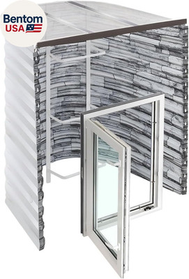 Egress Window Well Kit - Complete Basement Egress Window Kit - Includes Argon-Fi