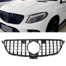 Front Kühlergrill Für Mercedes GLE Coupe C292 2015-19 Sportgrill Gitter Schwarz Front Kühlergrill Für Mercedes GLE Coupe C292 2015-19 Sportgrill Gitter Schwarz