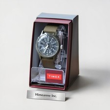Image of Timex Original Camper TW2P88400 Military Style Watch Quartz Khaki Nylon Strap