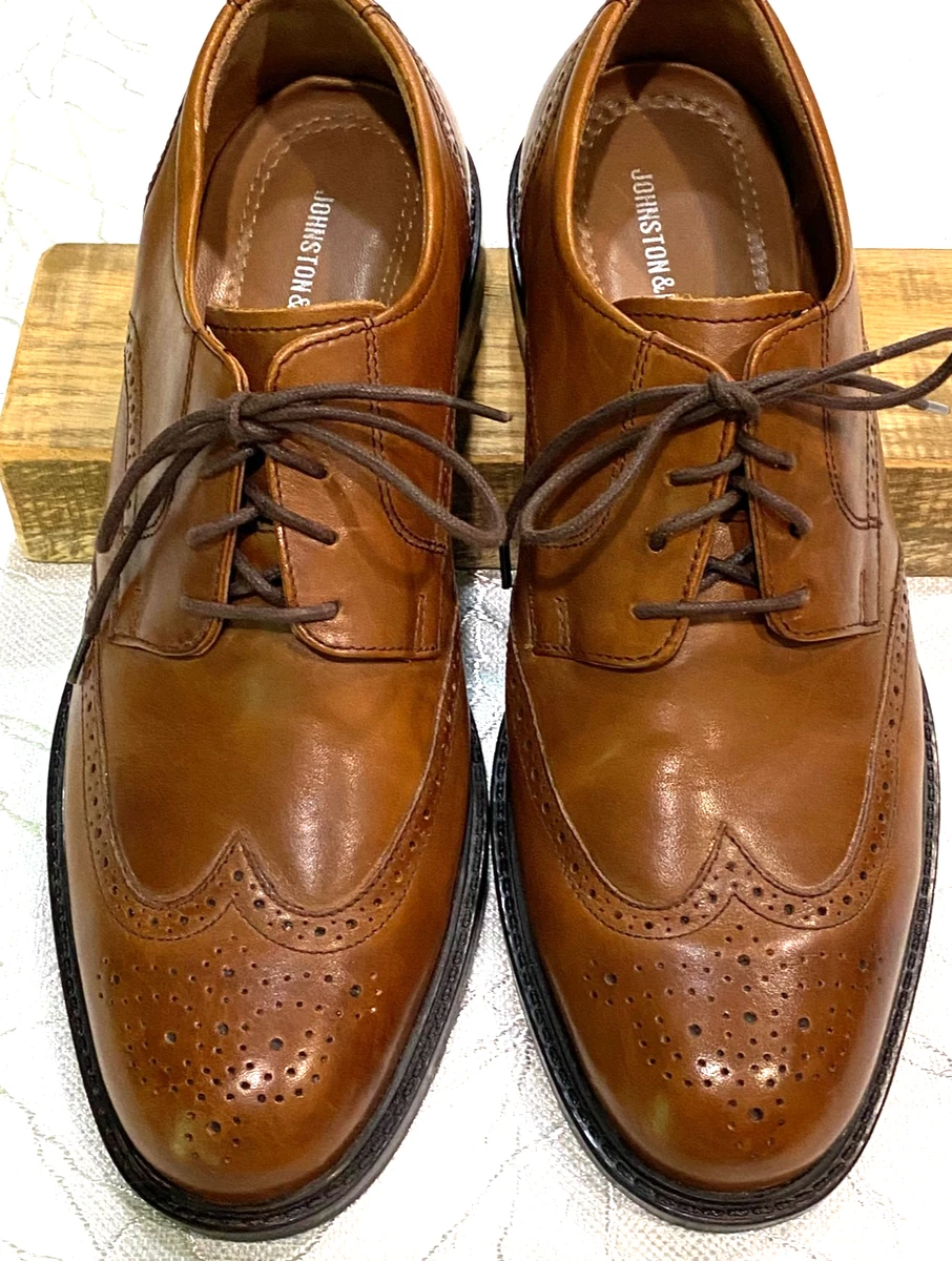 Johnston & Murphy Brown Wingtip Dress Shoes for Men for sale | eBay