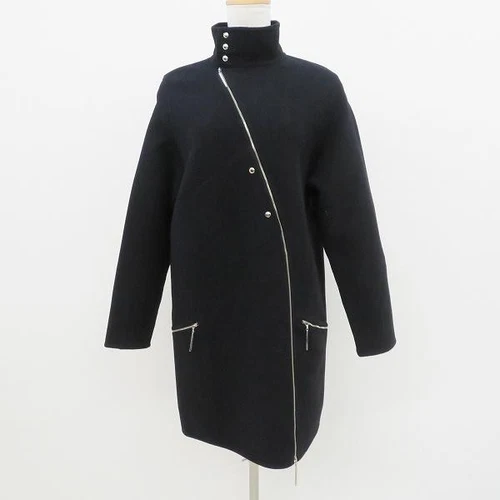 LOUIS VUITTON（LV） wpc cappotto luigi vuitton 36 nero cashmere doppia zip made in italy buone condizioni