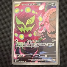 Cynthia's Spiritomb Illustration Rare 244/217 Pokemon Ascended Heroes IR NM