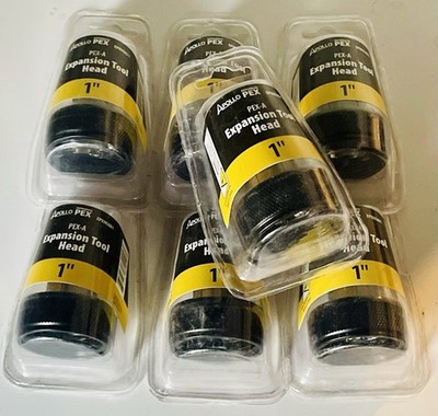 Apollo 1  PEX-A Expander Expansion Tool Head EPXHEAD1 (Lot Of 7) New Sealed
