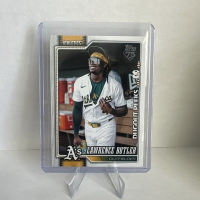 2026 Topps Series 1 Celebration - Lawrence Butler #324 Dugout Peeks SP