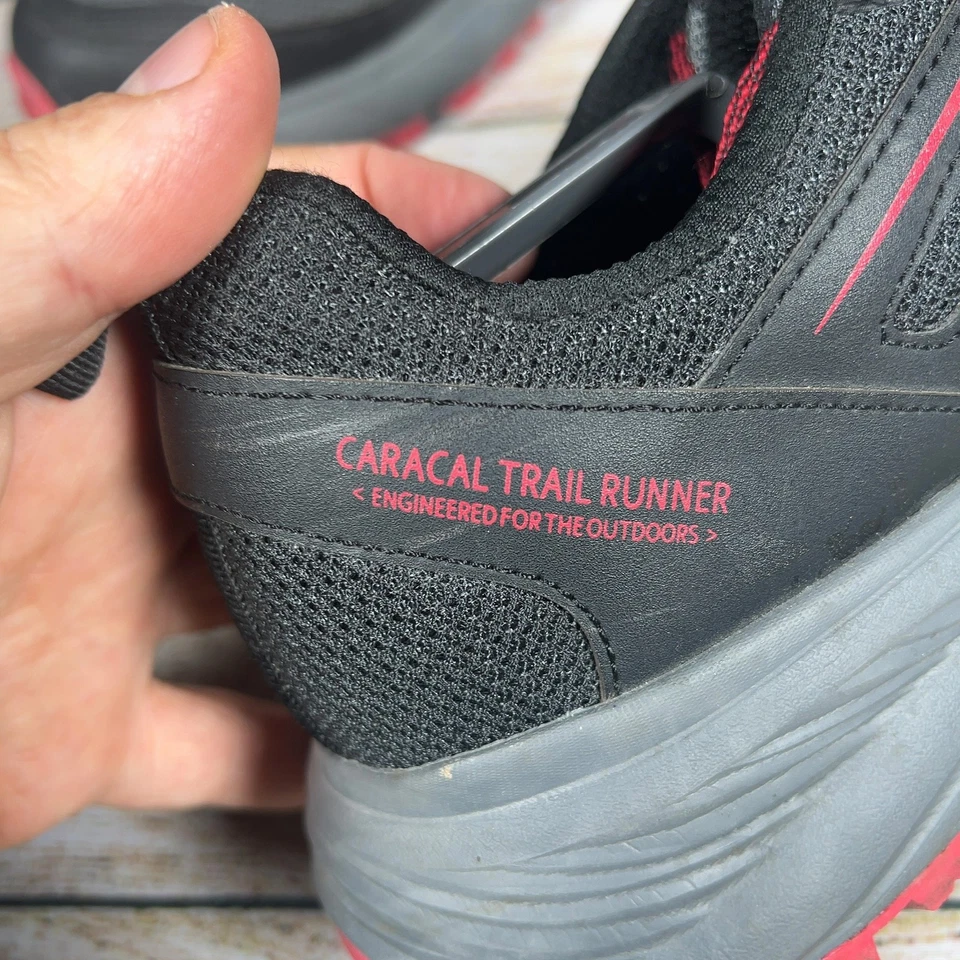Karrimor Caracal TR 19 Trail Running Zapatos Negro Gris Rojo Para hombres UK 11 EU46 US 12 Foto 3 de 4