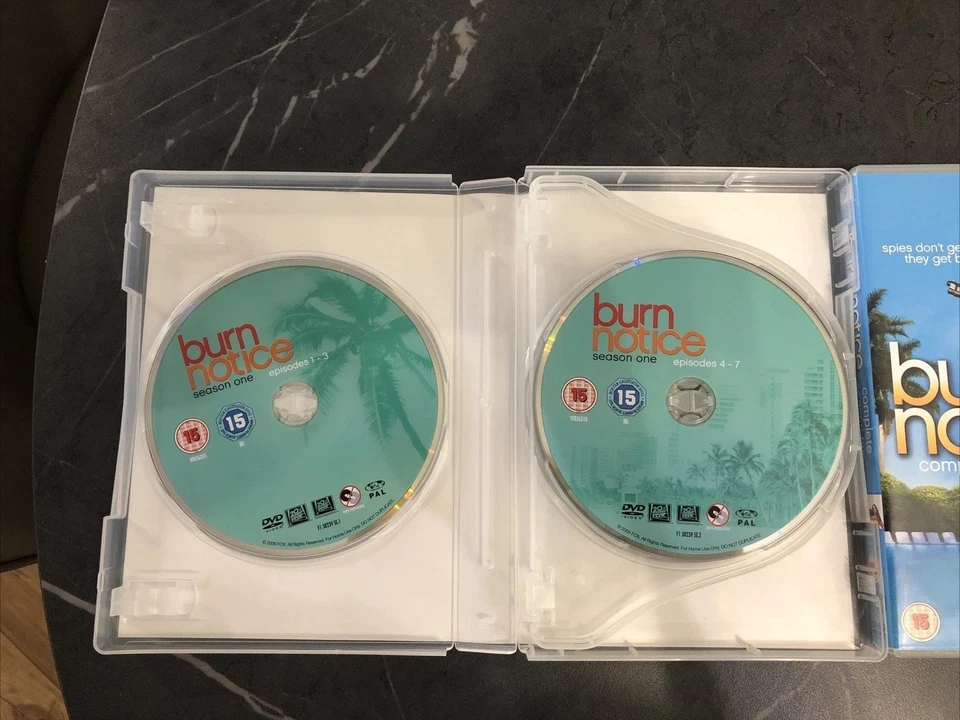 Burn Notice seasons 1 & 2 On DVD - Image 2 of 4