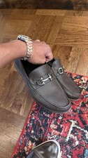 Salvatore Ferragamo Brown Loafers 13 2E EE