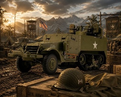Torro RC M16 Half Track Car 1:16